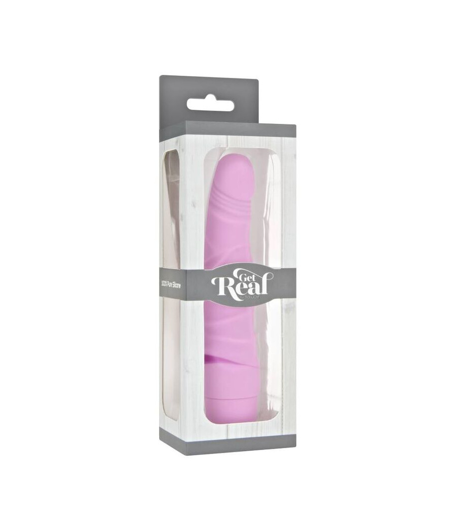 GET REAL - MINI VIBRATEUR SLIM CLASSIQUE ROSE