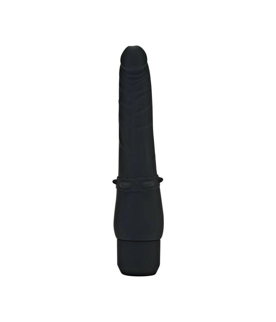 GET REAL - KLASSISCHER GLATTVIBRATOR SCHWARZ