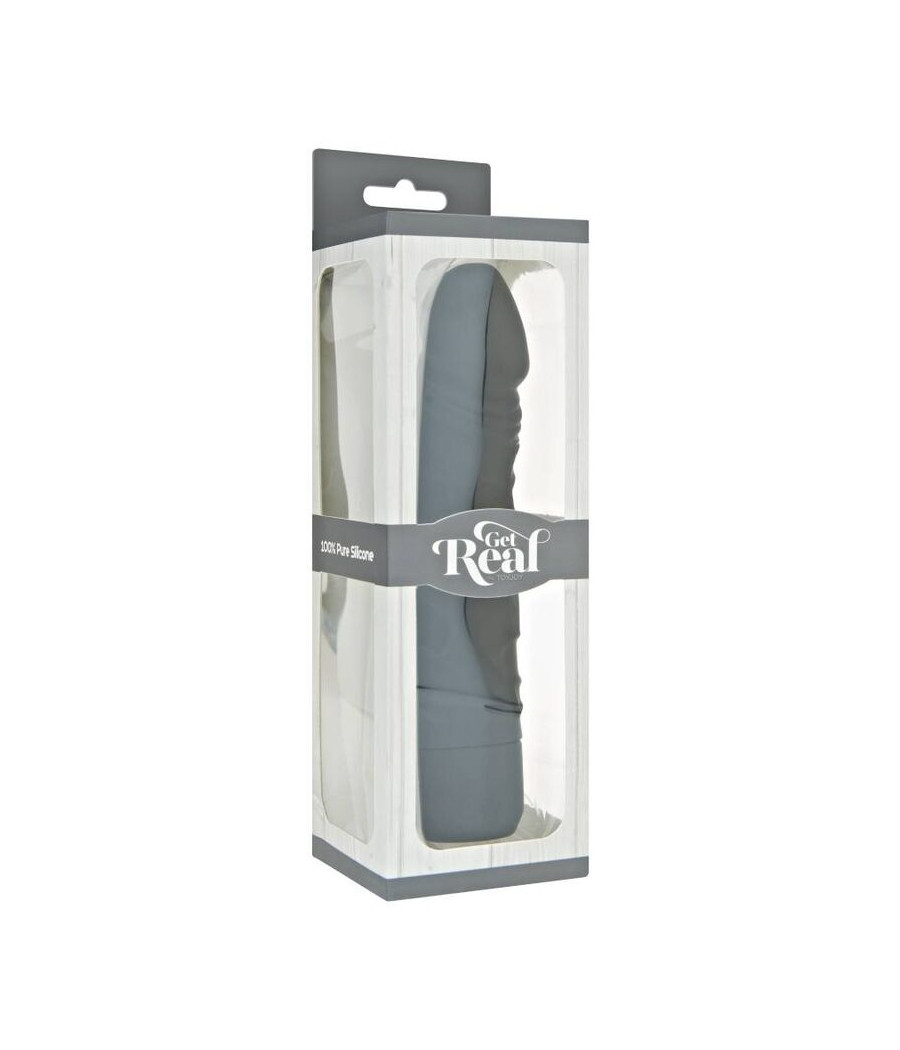 GET REAL - KLASSISCHER ORIGINAL SCHWARZER VIBRATOR