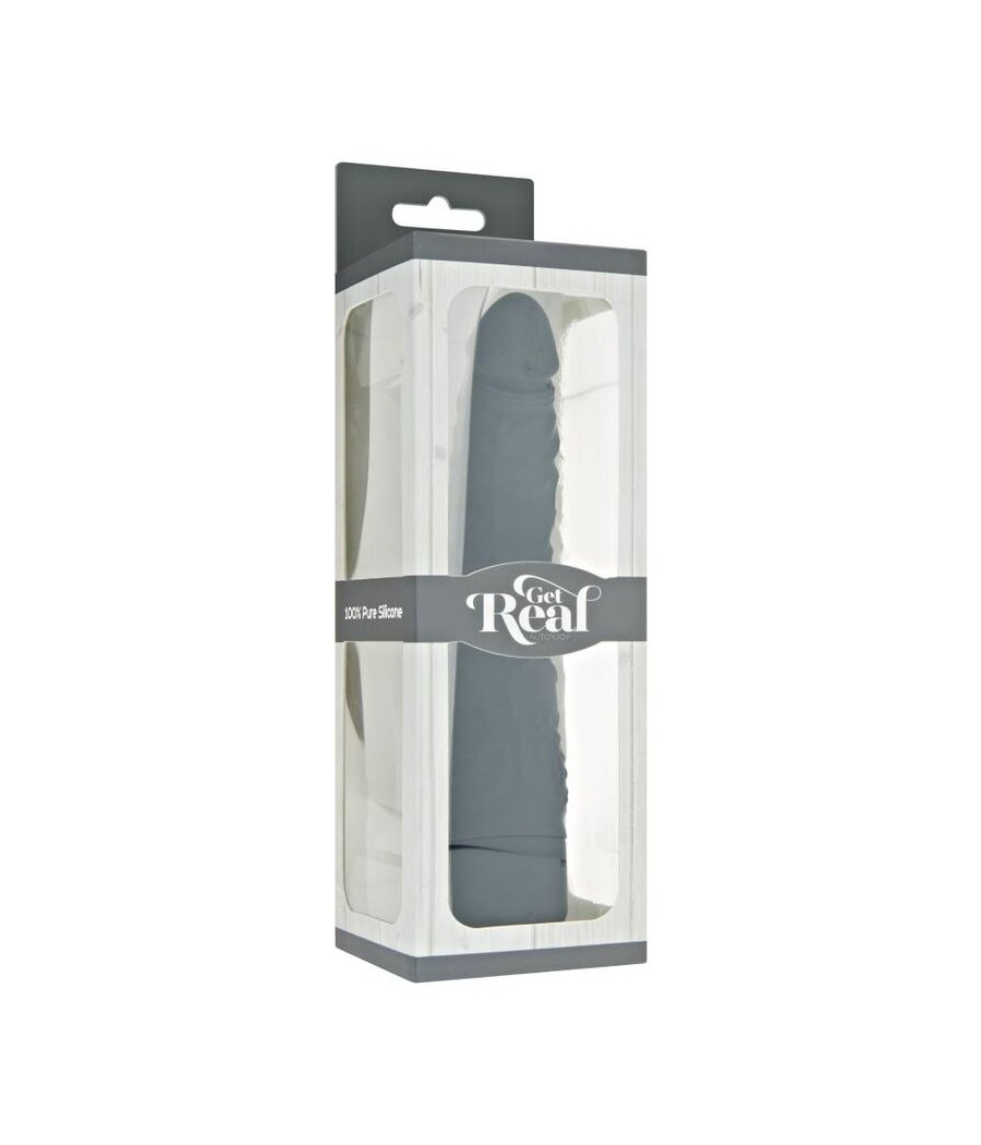 GET REAL - VIBRATEUR SLIM CLASSIQUE NOIR