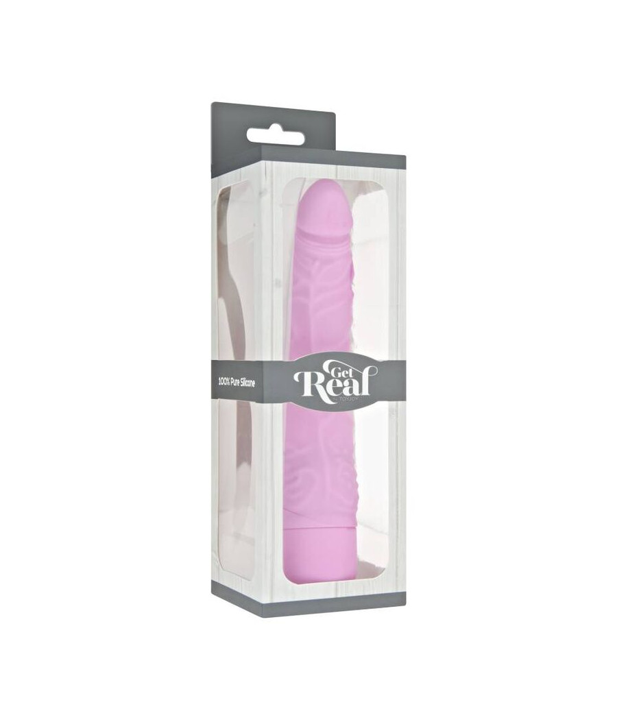 GET REAL - CLASSIC SLIM VIBRATOR PINK