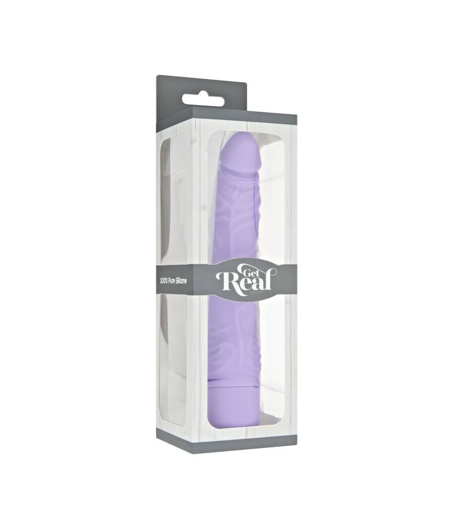 GET REAL - CLASSIC SLIM VIBRATOR PURPLE