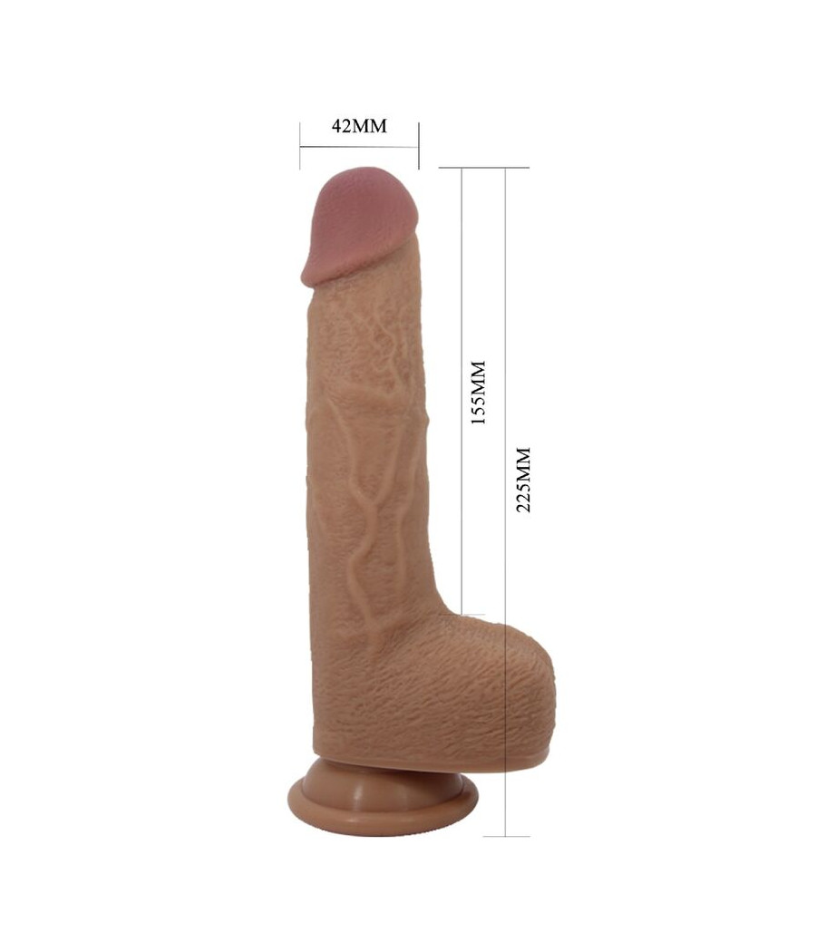 PRETTY LOVE - TOMMY REALISTIC DILDO VIBRATOR 22.5 CM