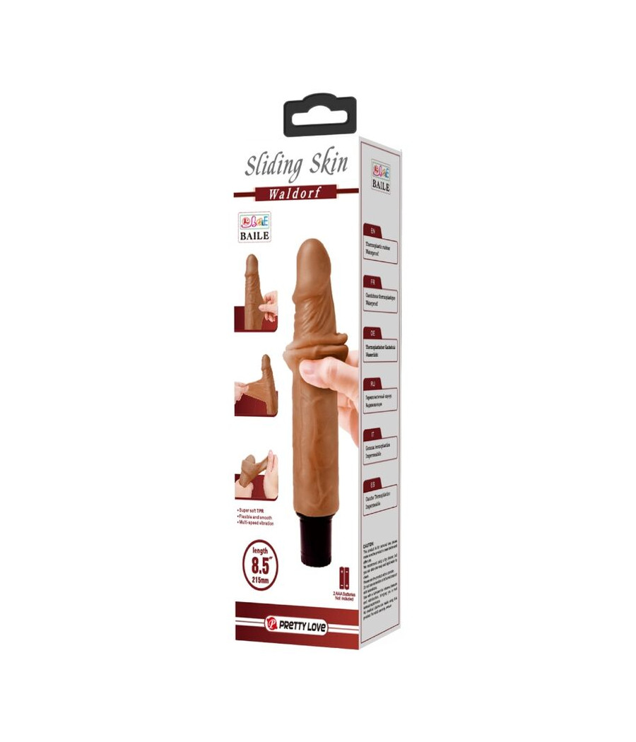 PRETTY LOVE - WALDORF REALISTIC VIBRATOR 18 CM -O- 4 CM