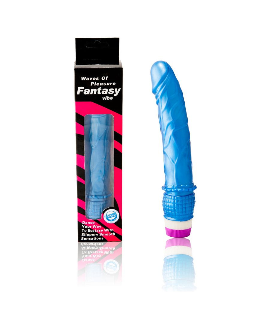 BAILE - WAVES OF PLEASURE VIBRATOR 23 CM BLUE