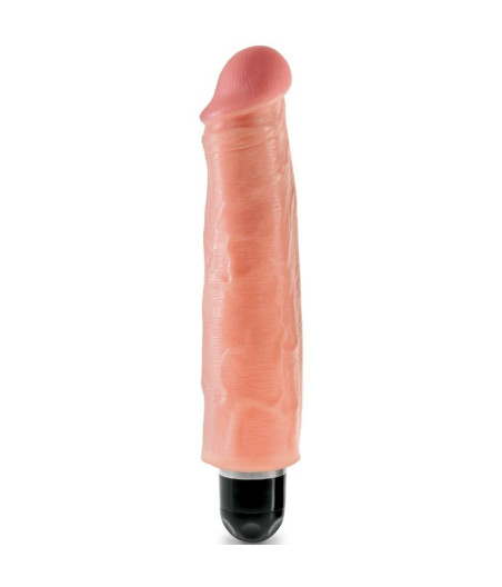 KING COCK - STEIFER REALISTISCHER VIBRATOR 17.8 CM NATÜRLICH