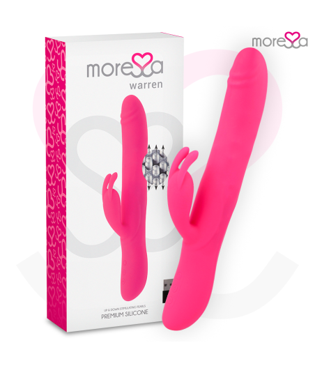 MORESSA - WARREN IMPULSOR OSCILANTE Y POTENTE VIBRACIÓN PREMIUM SILICONA RECARGABLE