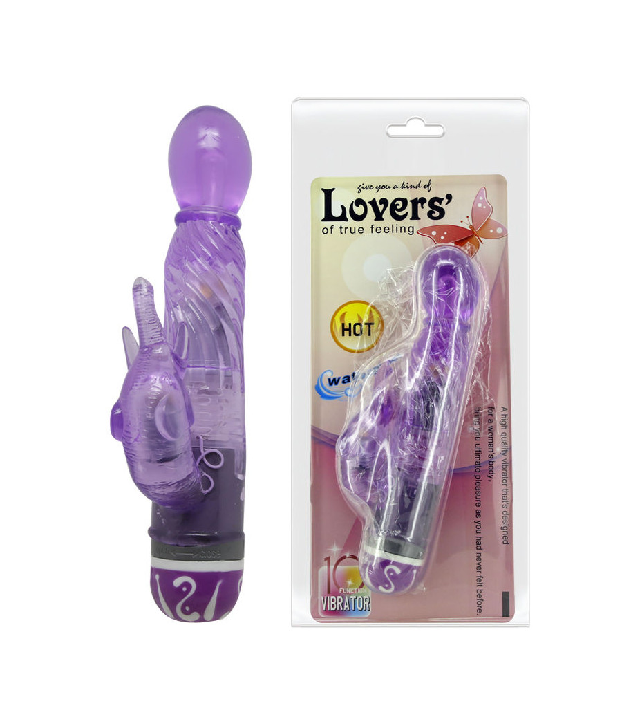 BAILE - VIBRADOR MULTIVA VELOCIDADE COM ESTIMULADOR LILS