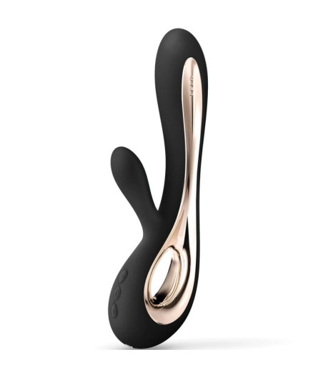 LELO - SORAYA 2 SCHWARZER KANINCHENVIBRATOR