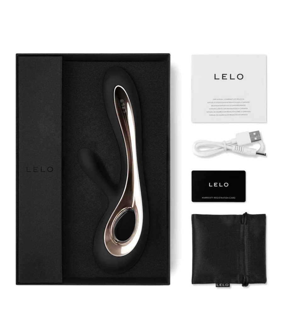 LELO - VIBRATORE CONIGLIO NERO SORAYA 2