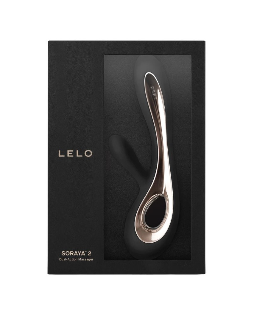 LELO - VIBRADOR SORAYA 2 COELHO PRETO