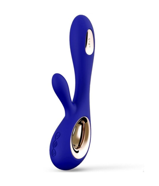 LELO - SORAYA WAVE VIBRADOR COELHO MEIA NOITE AZUL
