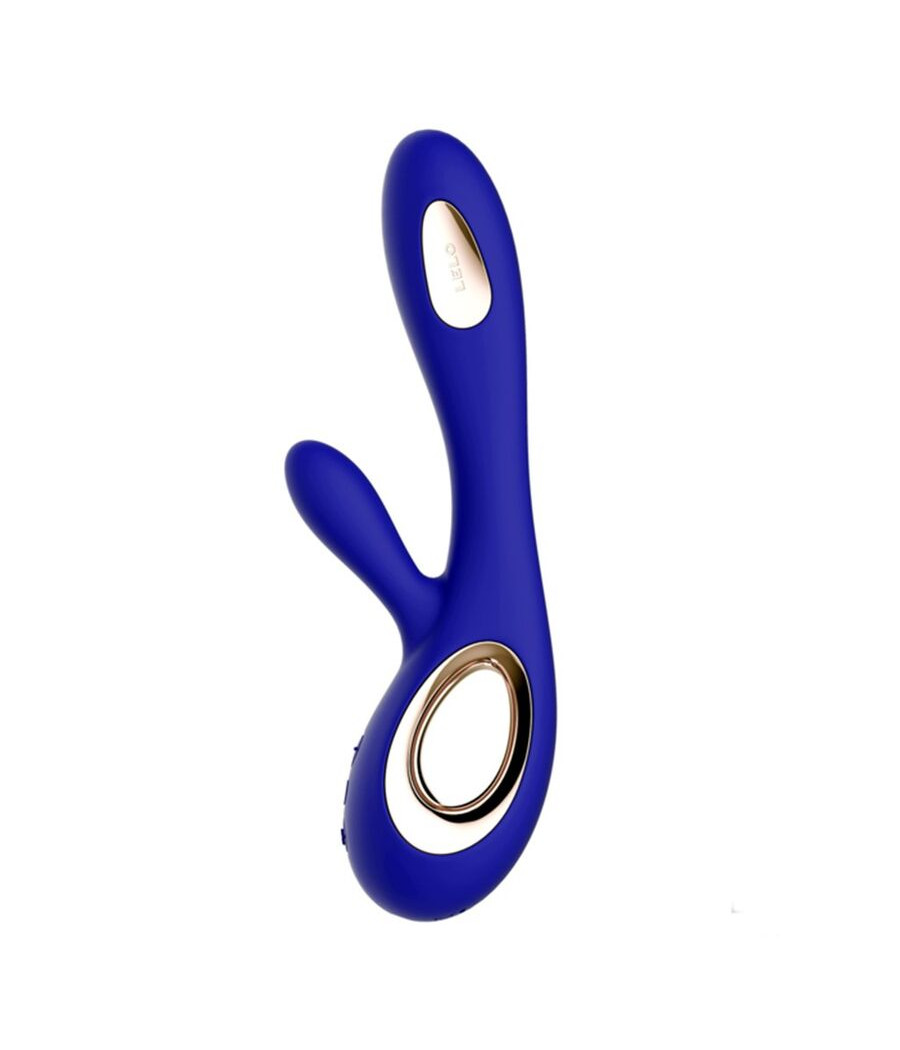 LELO - SORAYA WAVE VIBRADOR COELHO MEIA NOITE AZUL