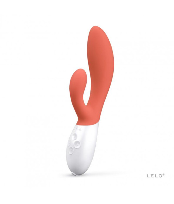 LELO - INA 3 VIBRADOR DE COELHO CORAL DE LUXO