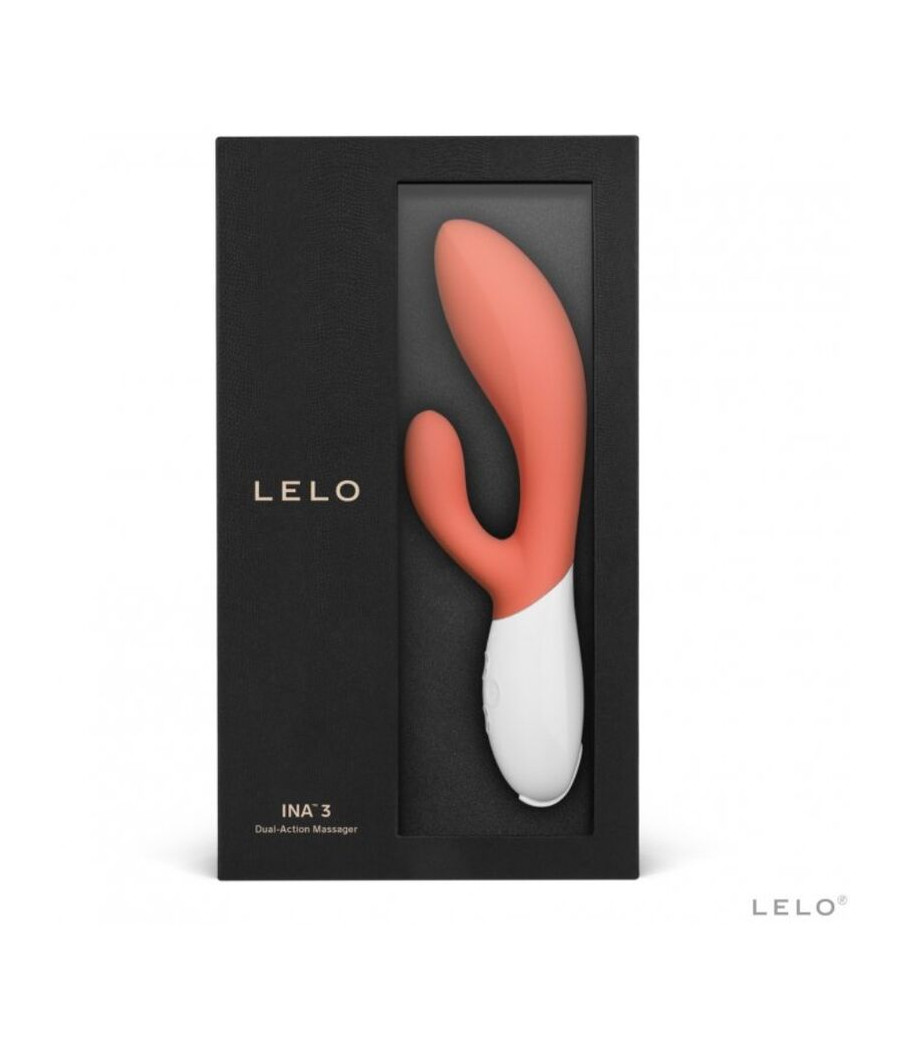 LELO - INA 3 VIBRATORE DI LUSSO CONIGLIO CORALLO
