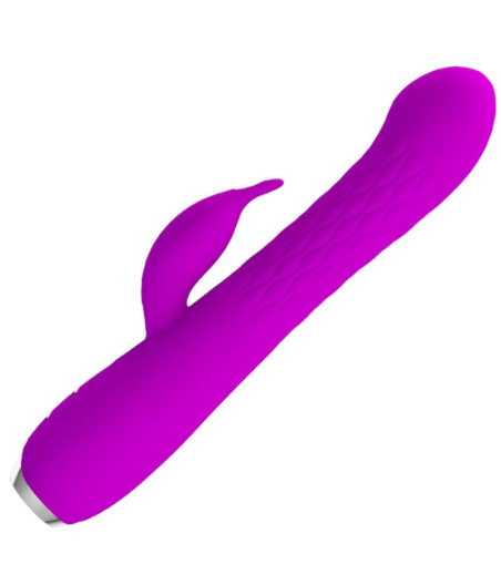 PRETTY LOVE - VIBRATORE MOLLY CON ROTAZIONE RICARICABILE