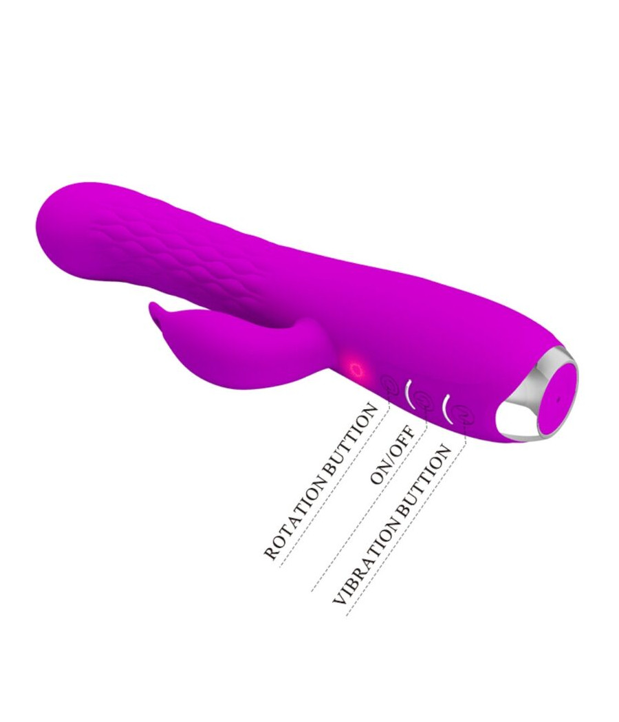 PRETTY LOVE - MOLLY VIBRATOR WITH RECHARGEABLE ROTATION