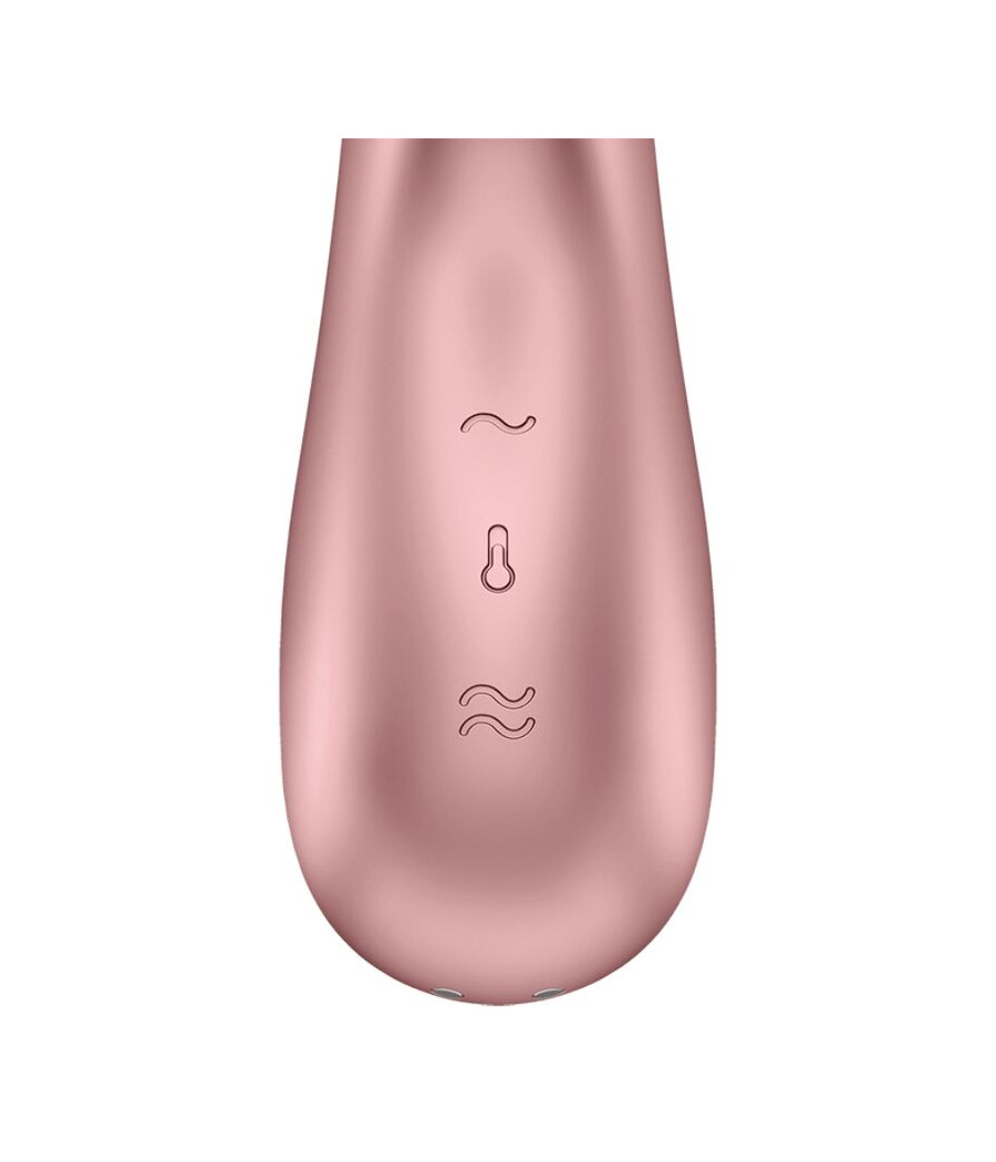 SATISFYER - VIBRATORE HOT LOVER ROSA & BEIGE