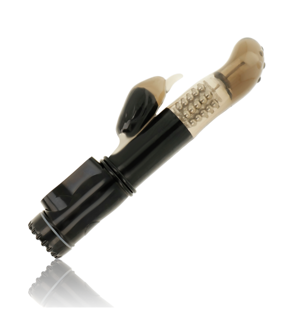 OHMAMA - VIBRATORE ROTATORE CON STIMOLATORE DEL CLITORIDE DELFIN