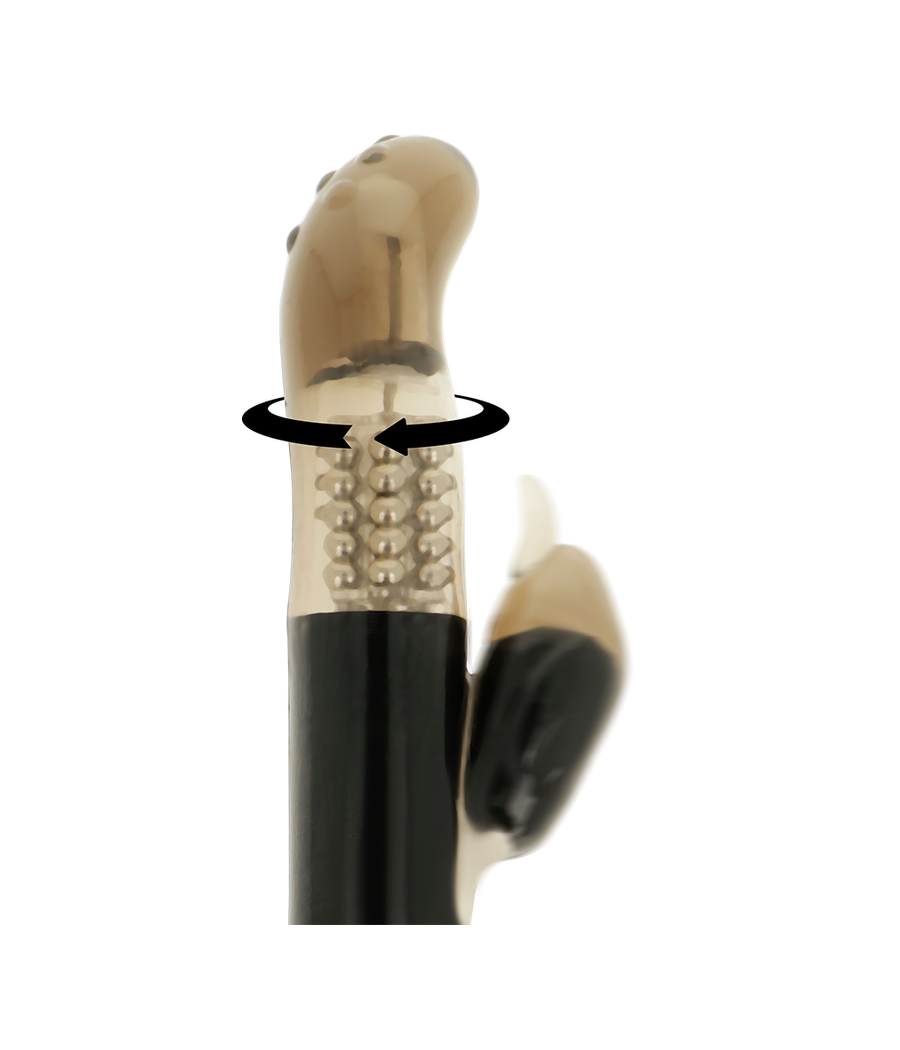 OHMAMA - VIBRADOR ROTADOR COM ESTIMULADOR DE CLITÓRIS DELFIN