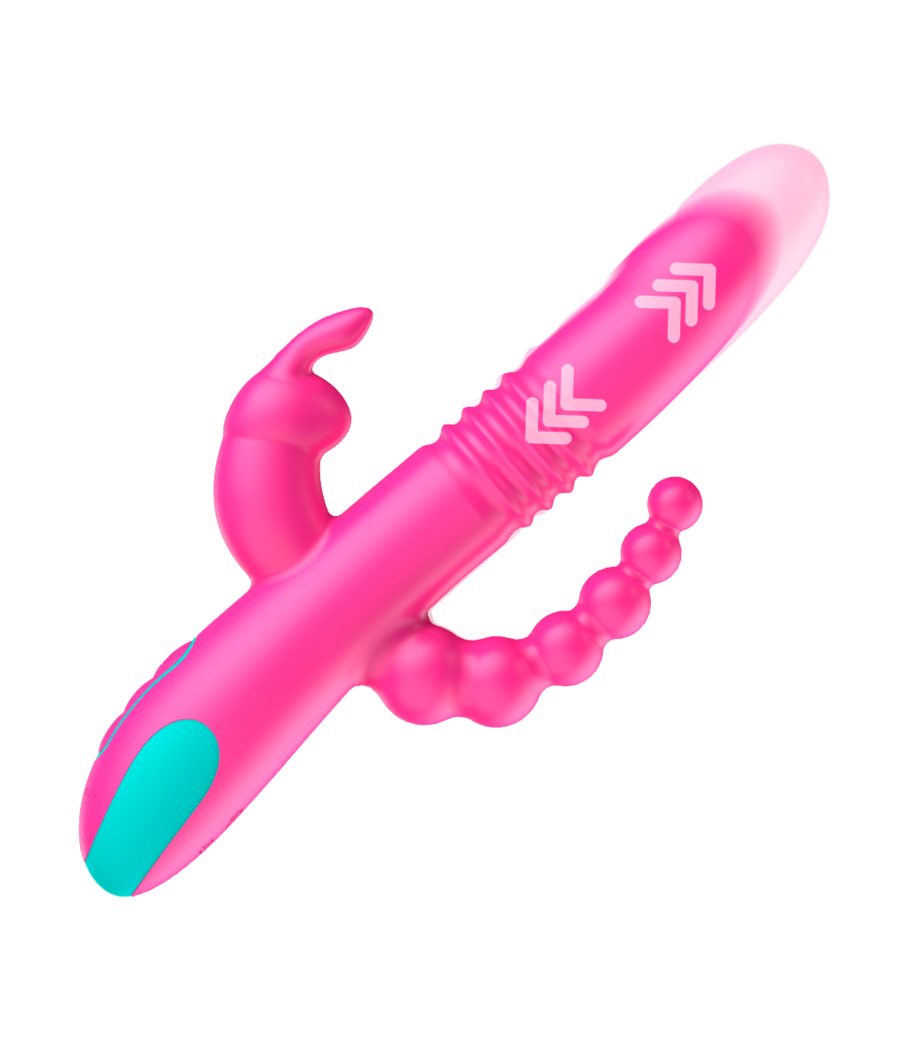 HAPPY LOKY - DONALD TRIPLE STIMULATION: ANAL, G-SPOT & CLITORIS + WATCHME REMOTE CONTROL