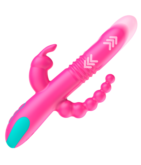 HAPPY LOKY - DONALD TRIPLE STIMULATION : ANALE, POINT G ET CLITORIS + TÉLÉCOMMANDE WATCHME