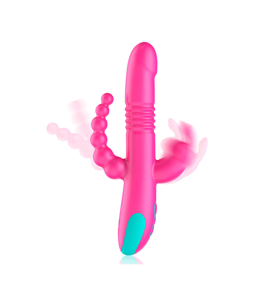 HAPPY LOKY - DONALD DREIFACHSTIMULATION: ANAL, G-PUNKT & KLITORIS + WATCHME-FERNBEDIENUNG