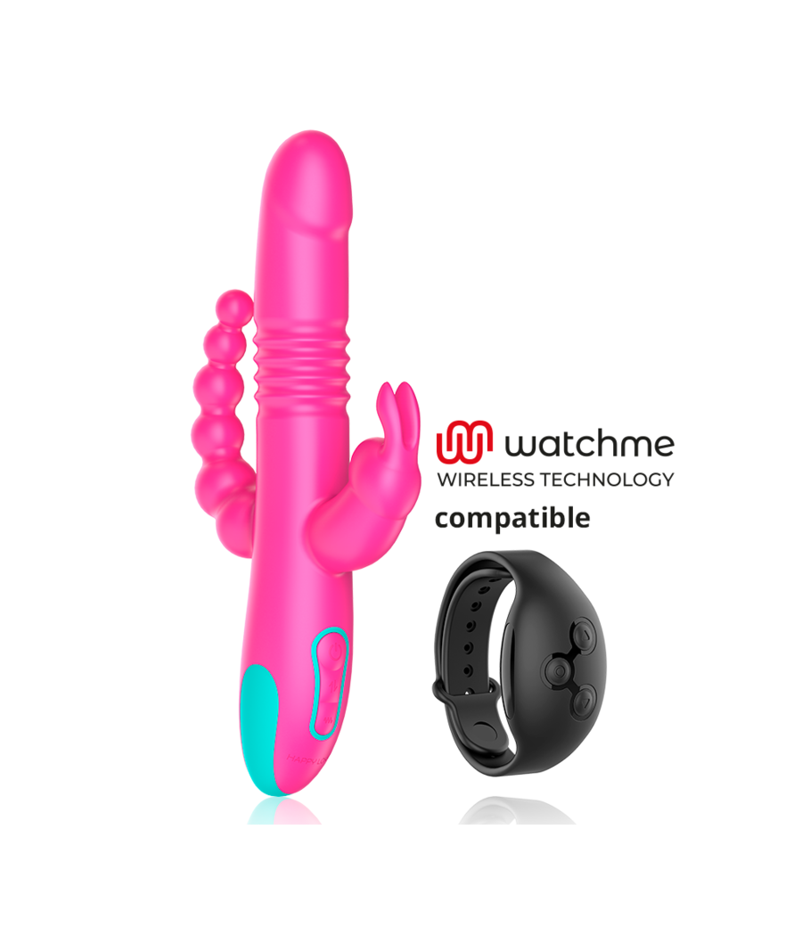 HAPPY LOKY - DONALD TRIPLE STIMULATION : ANALE, POINT G ET CLITORIS + TÉLÉCOMMANDE WATCHME