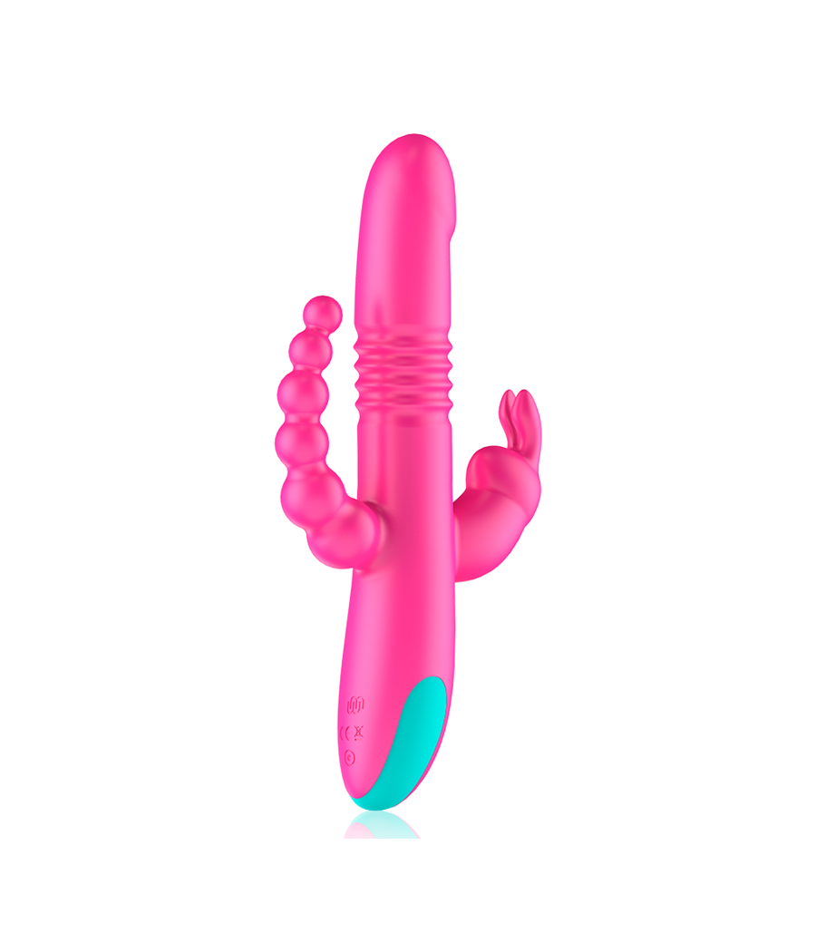 HAPPY LOKY - DONALD TRIPLE STIMULATION : ANALE, POINT G ET CLITORIS + TÉLÉCOMMANDE WATCHME