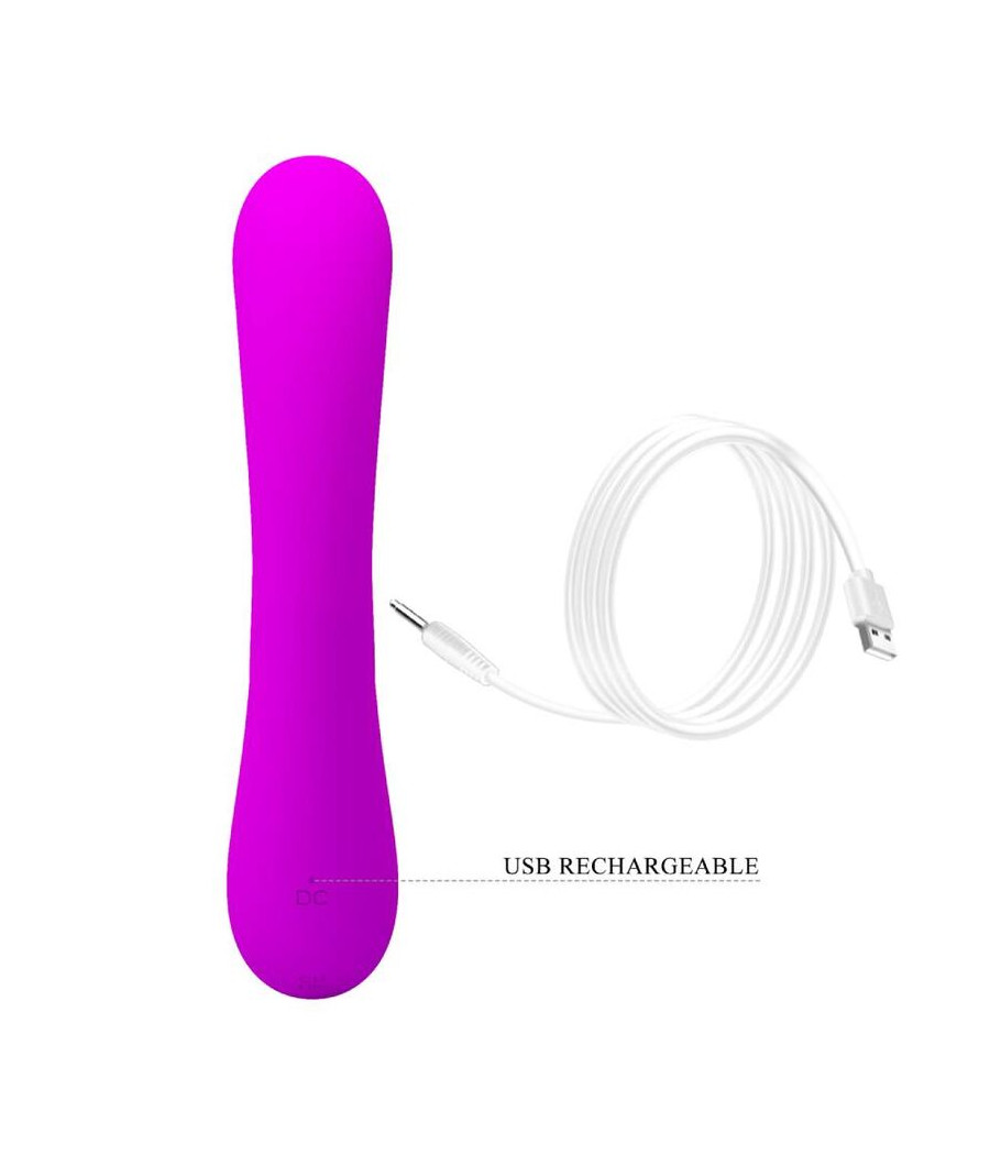 PRETTY LOVE - SINCERO VIBRADOR E SUCÇÃO CLITÓRICA DE SILICONE ROXO