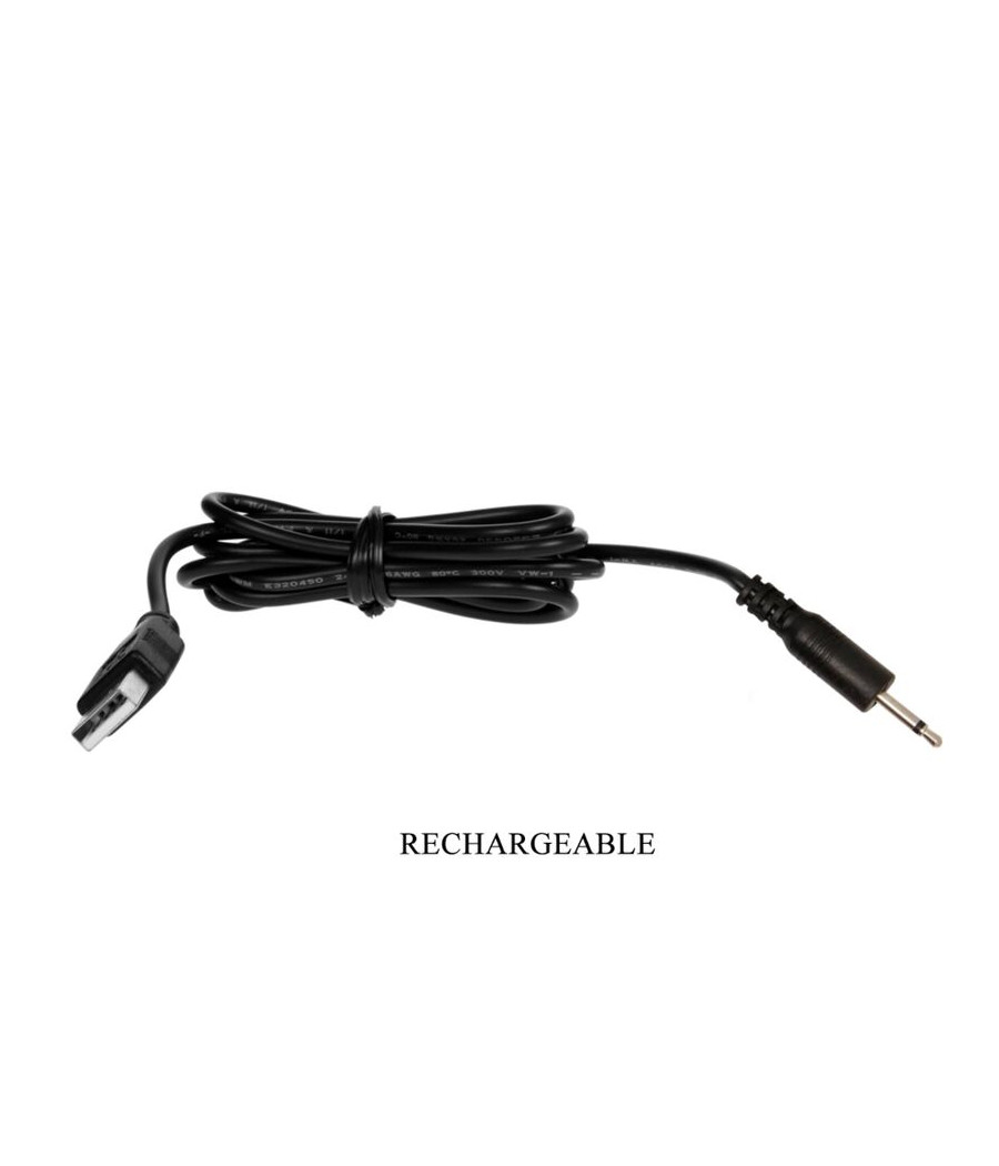 PRETTY LOVE - VIBRATEUR DE LUXE RECHARGEABLE NOIR PLAQUÉ OR