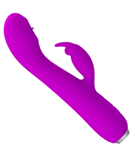 PRETTY LOVE - RACHEL VIBRADOR RECARGABLE CON SUCCIONADOR MORADO