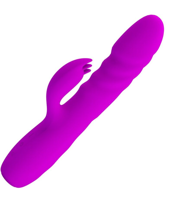 PRETTY LOVE - VIBRATEUR LAPIN RECHARGEABLE MELANIE VIOLET