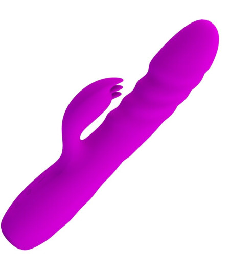PRETTY LOVE - VIBRATORE CONIGLIO RICARICABILE MELANIE VIOLA