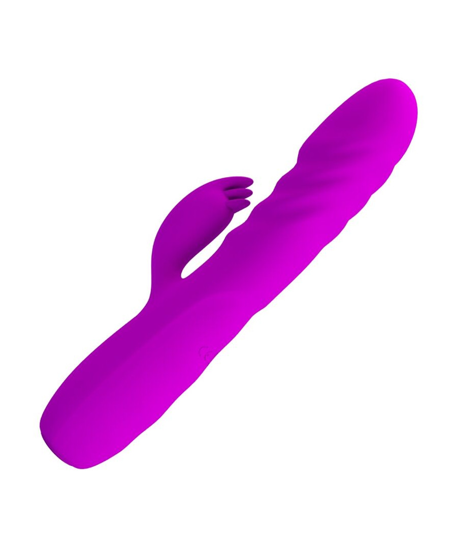 PRETTY LOVE - VIBRADOR DE COELHO RECARREGVEL MELANIE ROXO