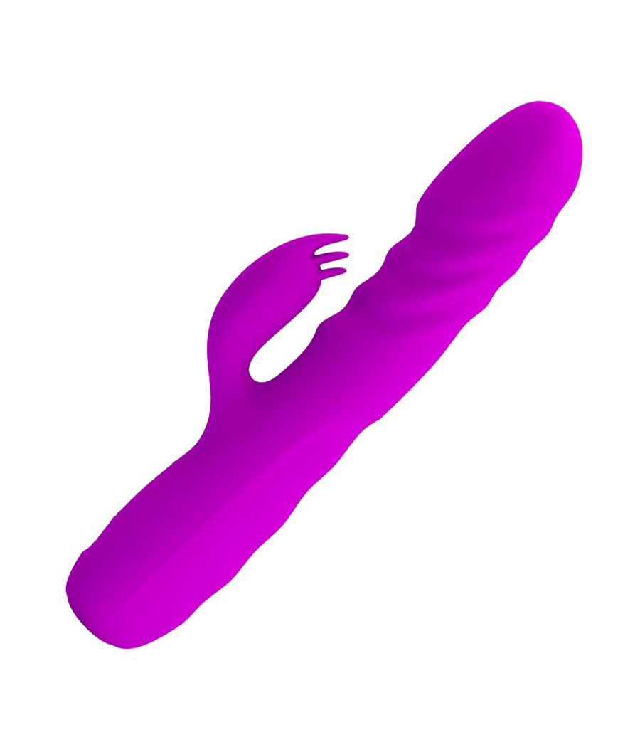 PRETTY LOVE - VIBRADOR DE COELHO RECARREGVEL MELANIE ROXO