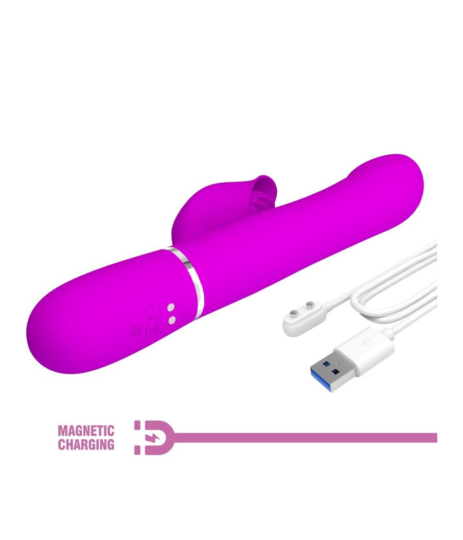 PRETTY LOVE - RABBIT VIBRATOR PERLEN VIOLET