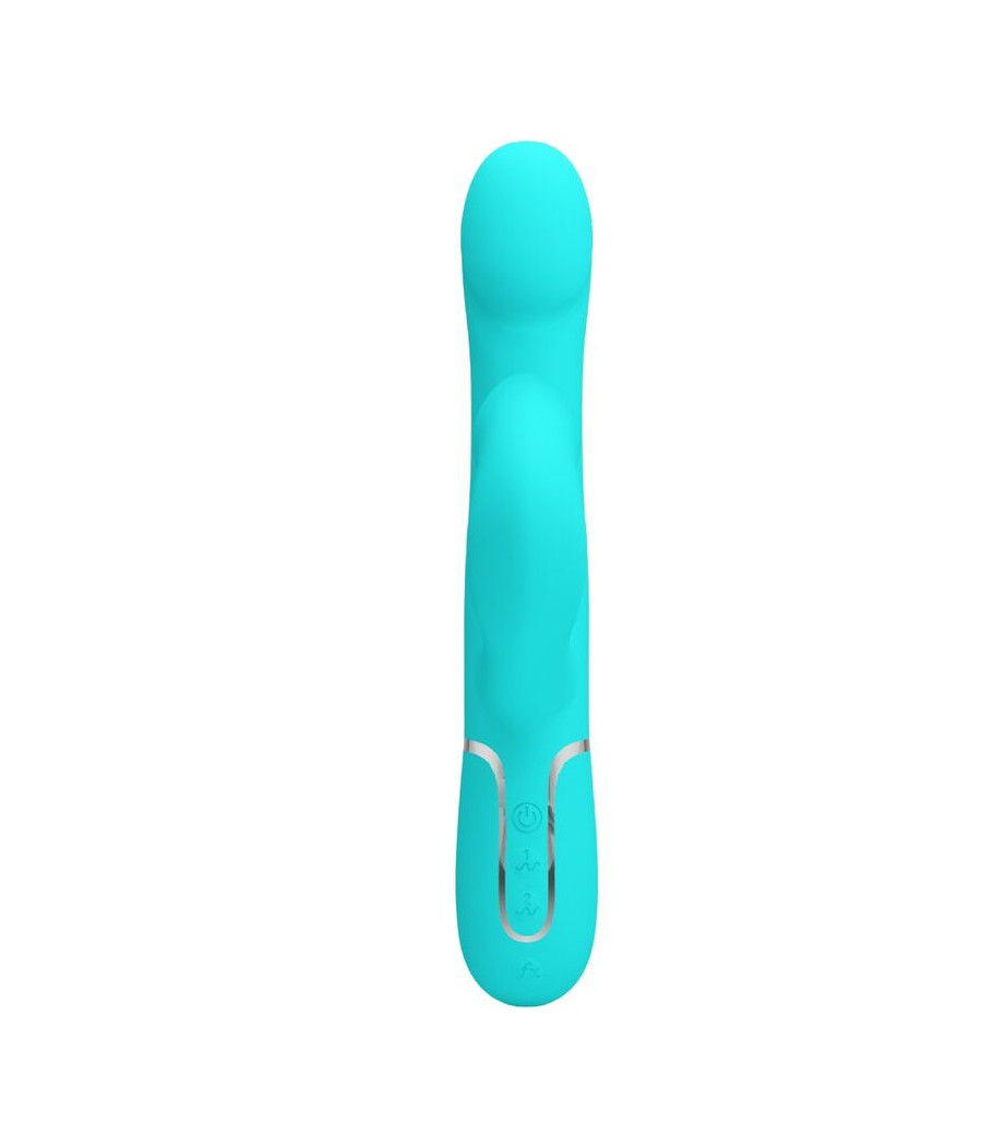 PRETTY LOVE - VIBRADOR COELHO PÉROLAS AQUA VERDE