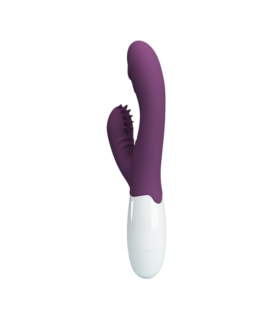 PRETTY LOVE - ANDRE VIBRADOR RABBIT & ESTIMULADOR PUNTO G MORADO