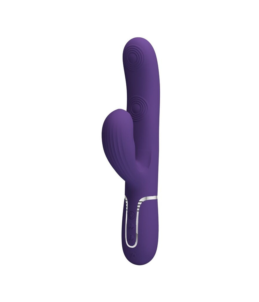 PRETTY LOVE - PERLITA VIBRATORE G-SPOT 3 IN 1 MULTIFUNZIONE VIOLA