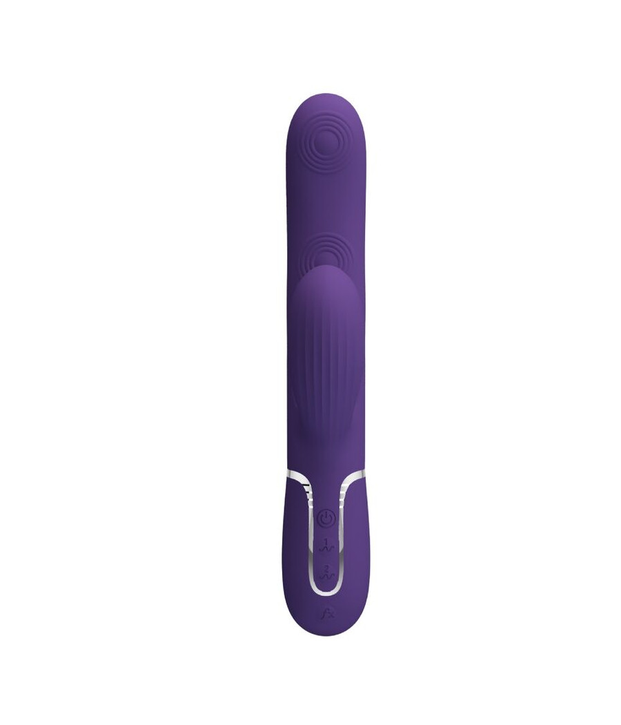 PRETTY LOVE - PERLITA VIBRATORE G-SPOT 3 IN 1 MULTIFUNZIONE VIOLA