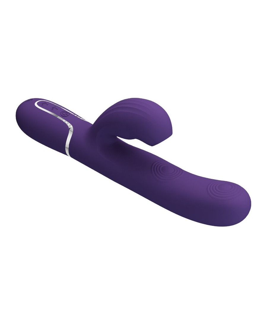 PRETTY LOVE - PERLITA VIBRATORE G-SPOT 3 IN 1 MULTIFUNZIONE VIOLA