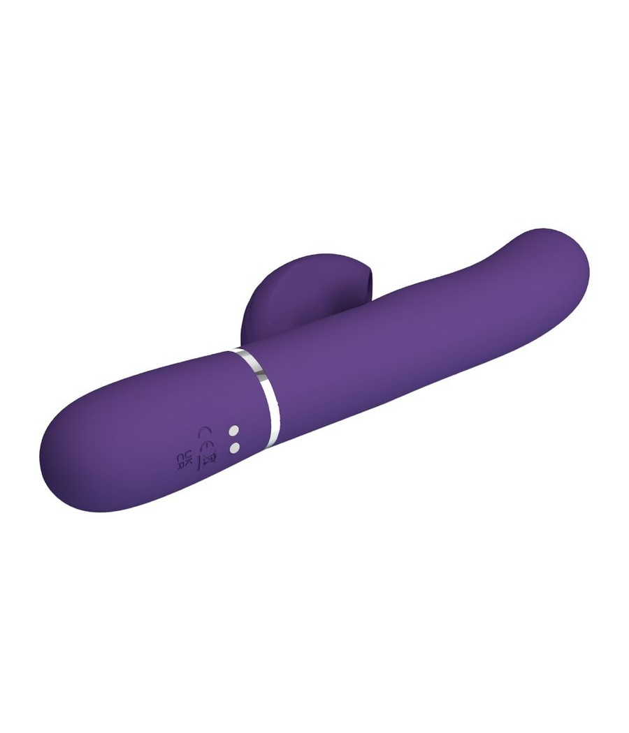 PRETTY LOVE - PERLITA VIBRATORE G-SPOT 3 IN 1 MULTIFUNZIONE VIOLA