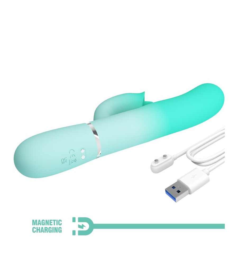 PRETTY LOVE - GIGI MULTIFUNCIONAL COELHO VIBRADOR AQUA VERDE