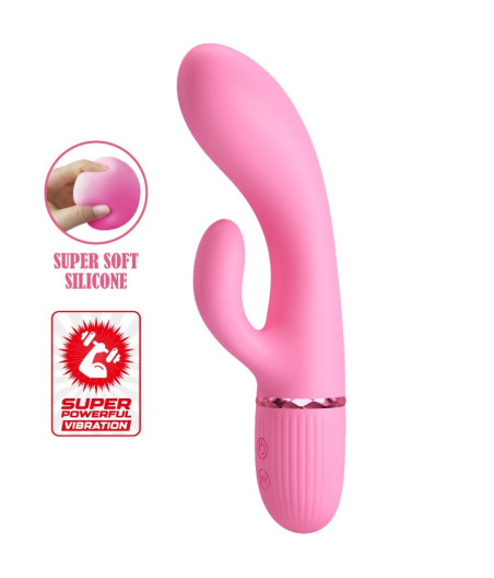 PRETTY LOVE - VIBRATEUR MARSKI RABBIT & POINT G ROSE
