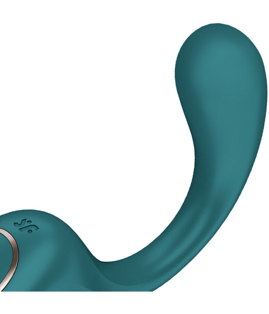 SATISFYER - G FOR GODDESS 2 HASE-VIBRATORFLASCHE GRÜN