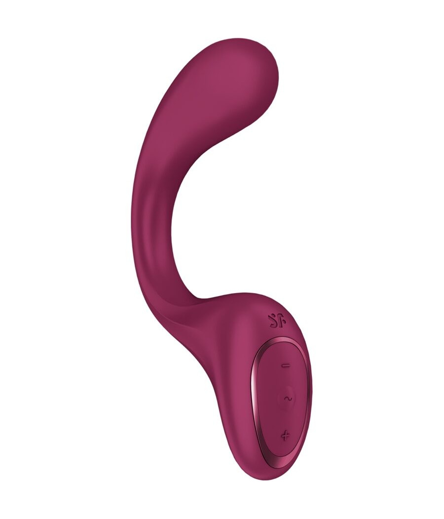 SATISFYER - G PER DEA 2 VIBRATORE CONIGLIO BOTTIGLIA BORDEAUX