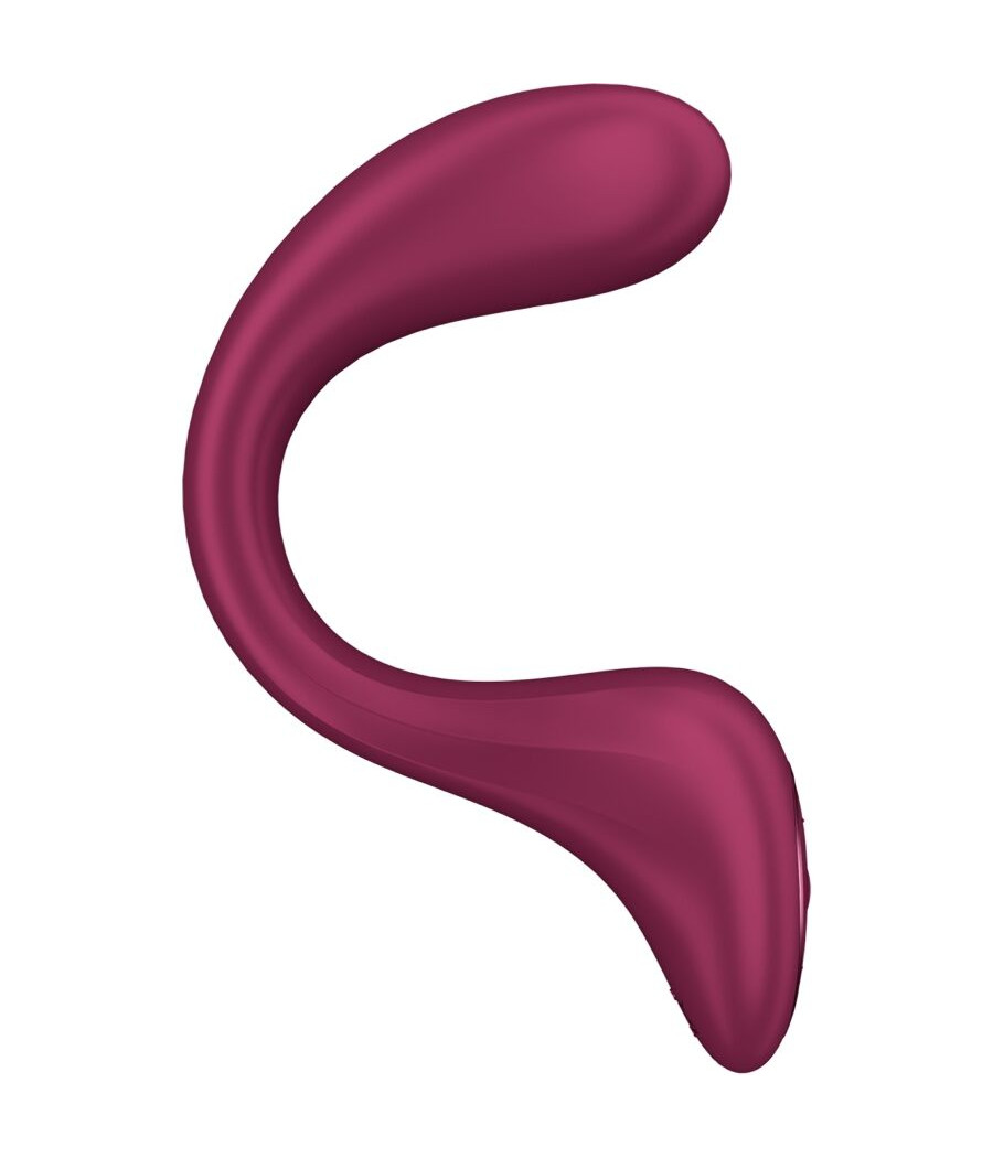 SATISFYER - G FOR GODDESS 2 BOUTEILLE VIBRATEUR LAPIN BORDEAUX