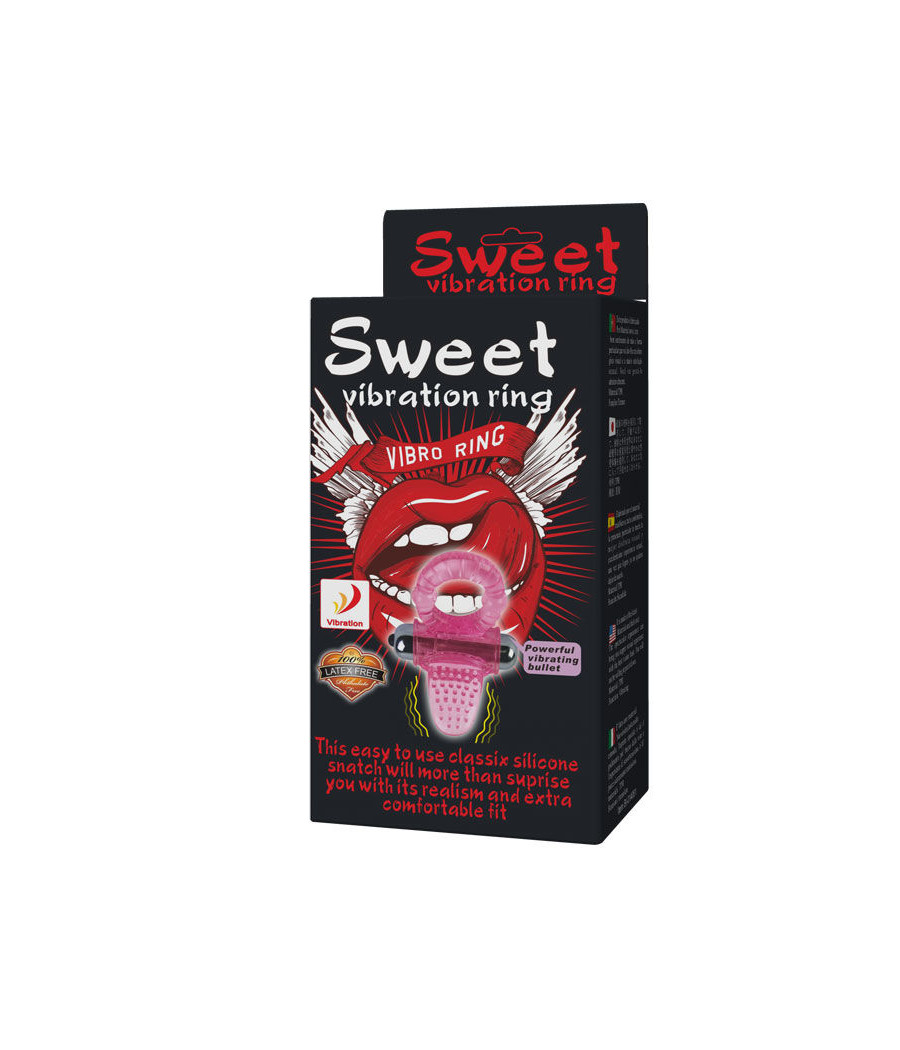 BAILE - ANELLO DOLCE ABS 10 RITMI ANELLO VIBRATORE PENE ROSA