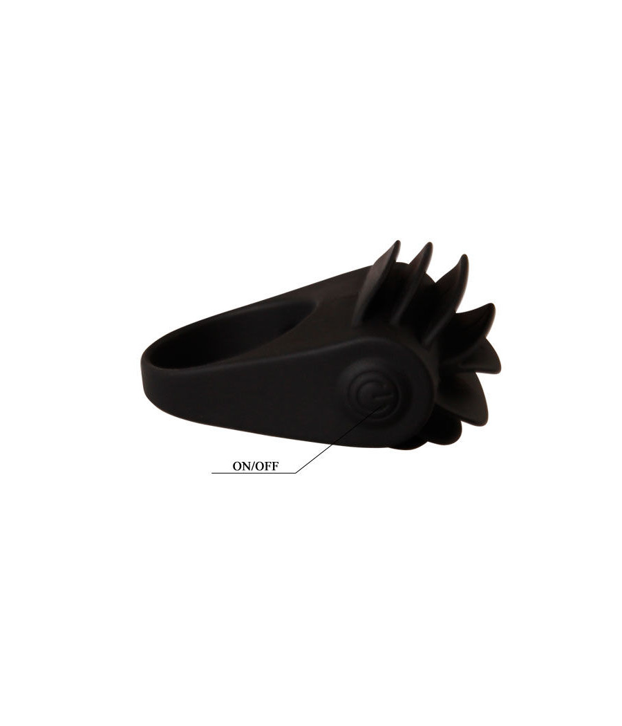 PRETTY LOVE - ANNEAU VIBRATEUR NOIR CHESTER